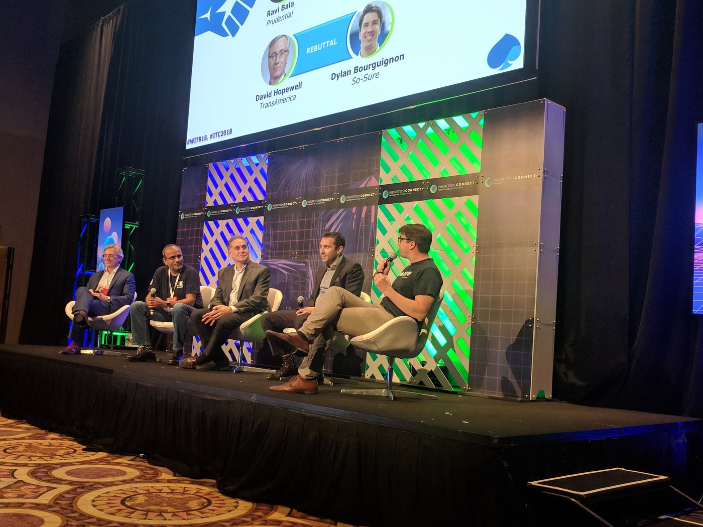 Dylan Bourguignon on a panel on customer-centricity at ITC, Las Vegas